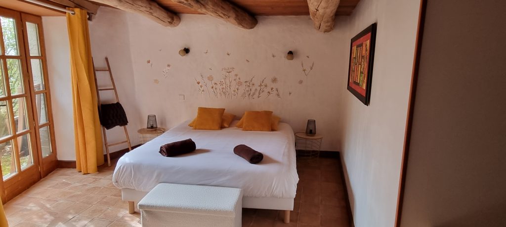 Chambre gite La casela dans le lot