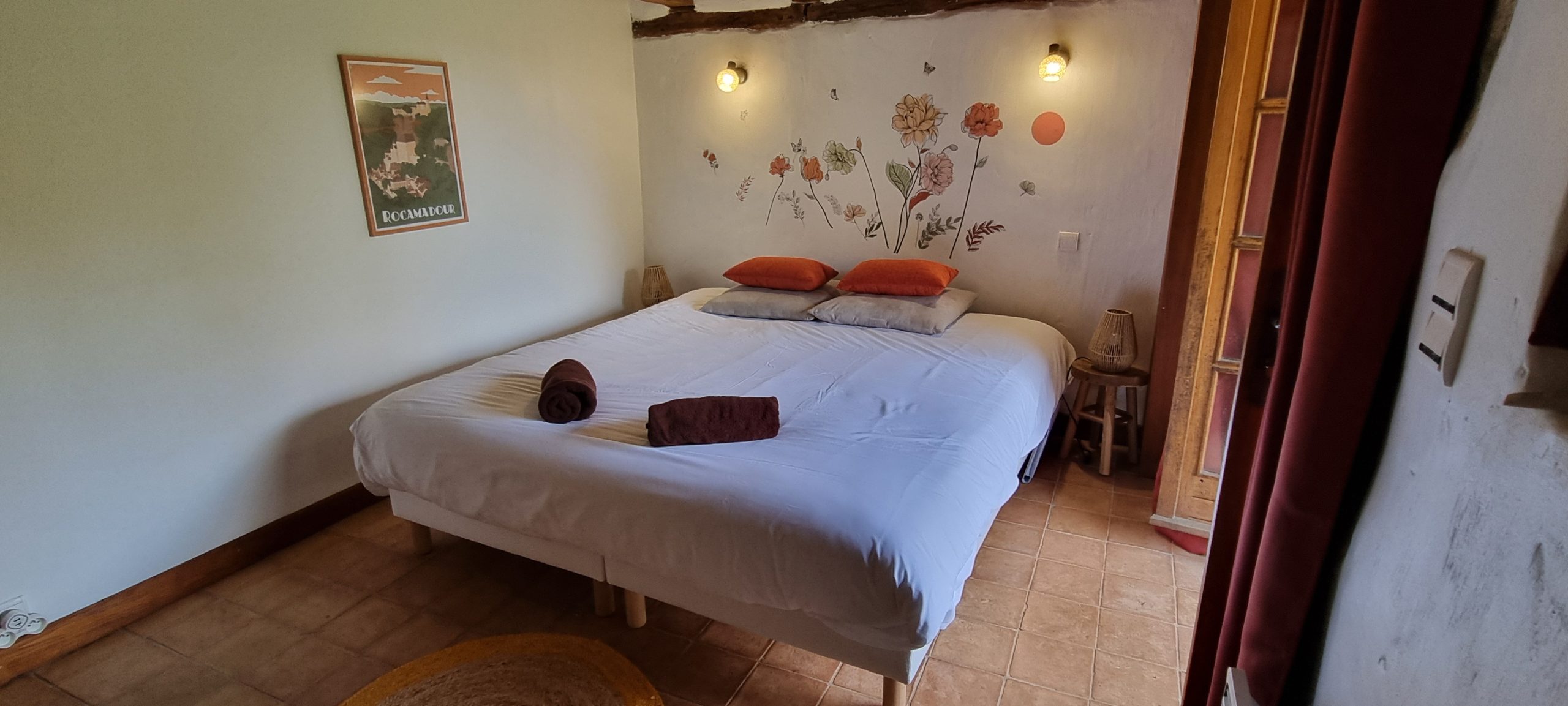 Chambre la casela gite dans le lot